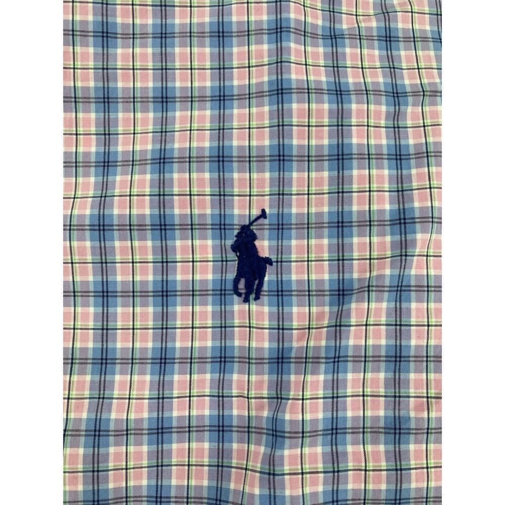 Ralph Lauren Button Down Shirts Mens XXL Blue Plaid Multi Long Sleeve “Read” - Picture 5 of 16